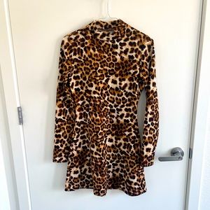 Reformation Cheetah Print Dress